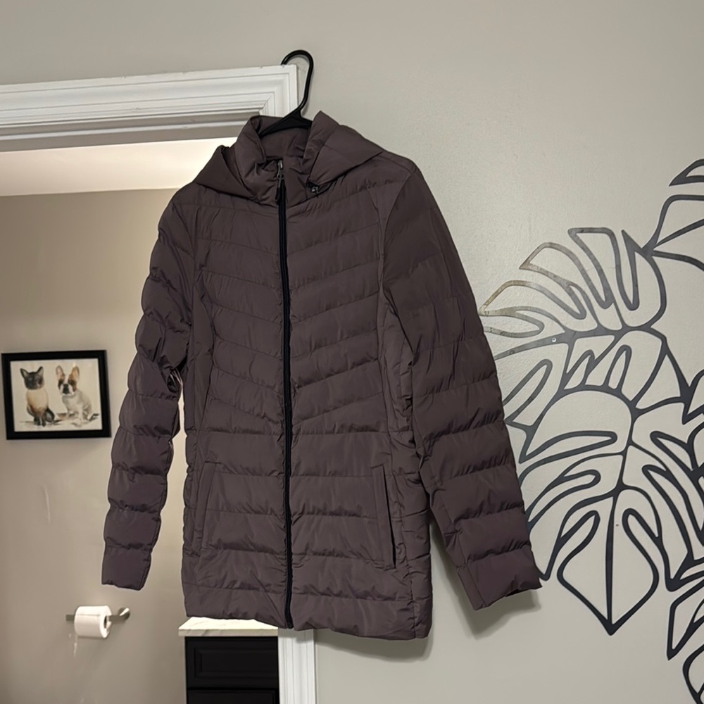 Purple 32 degrees puffer down jacket large
